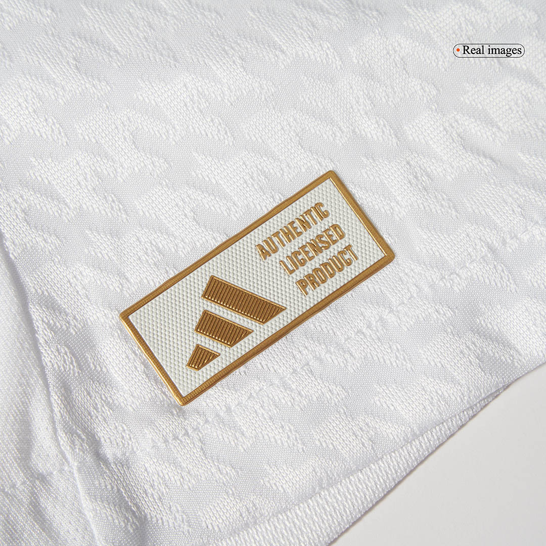 Tricouri Fotbal Real Madrid MBAPPÉ #9 Acasă 2024/25 Authentic