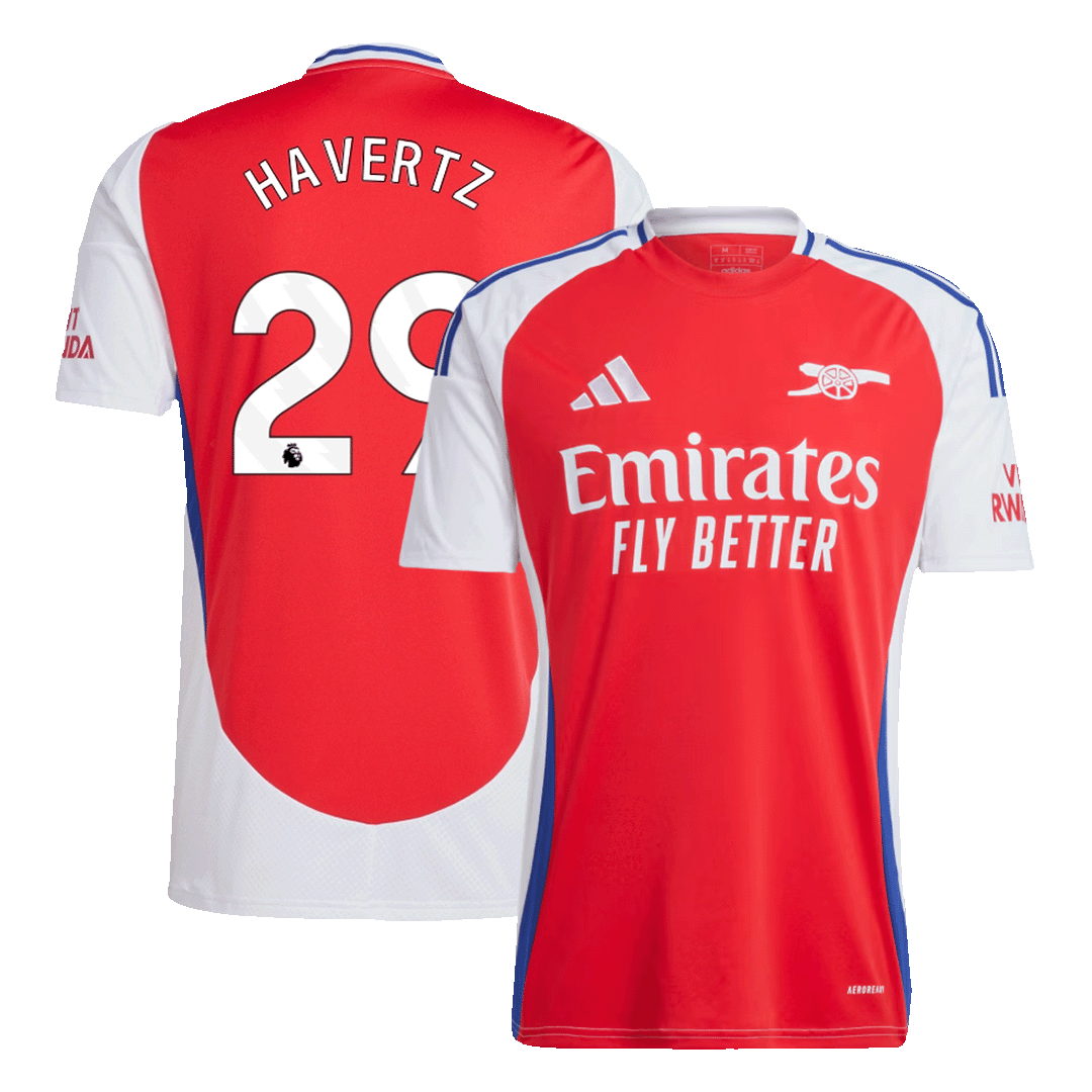 Tricouri Fotbal Arsenal HAVERTZ #29 Acasă 2024/25