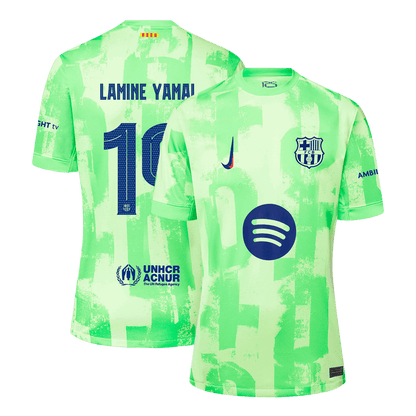 Tricouri Fotbal Barcelona LAMINE YAMAL #19 Treilea 2024/25 - Super (mărime mare)