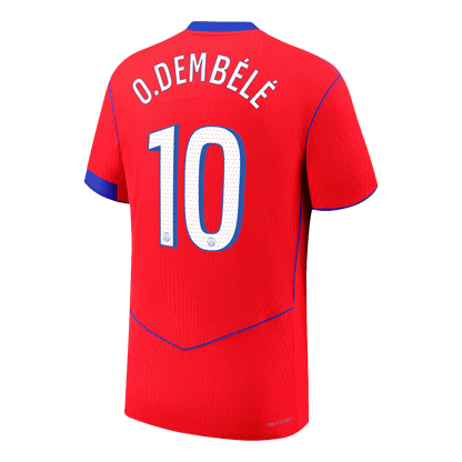 Tricouri Fotbal PSG O.DEMBÉLÉ #10 Treilea 2025/26 Authentic