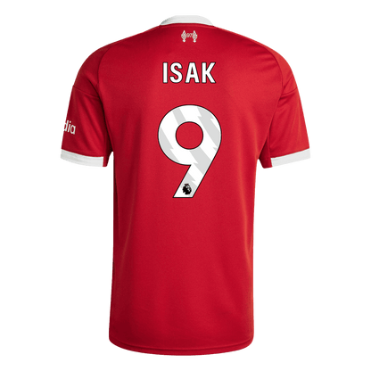 Tricouri Fotbal Liverpool ISAK #9 Acasă 2025/26