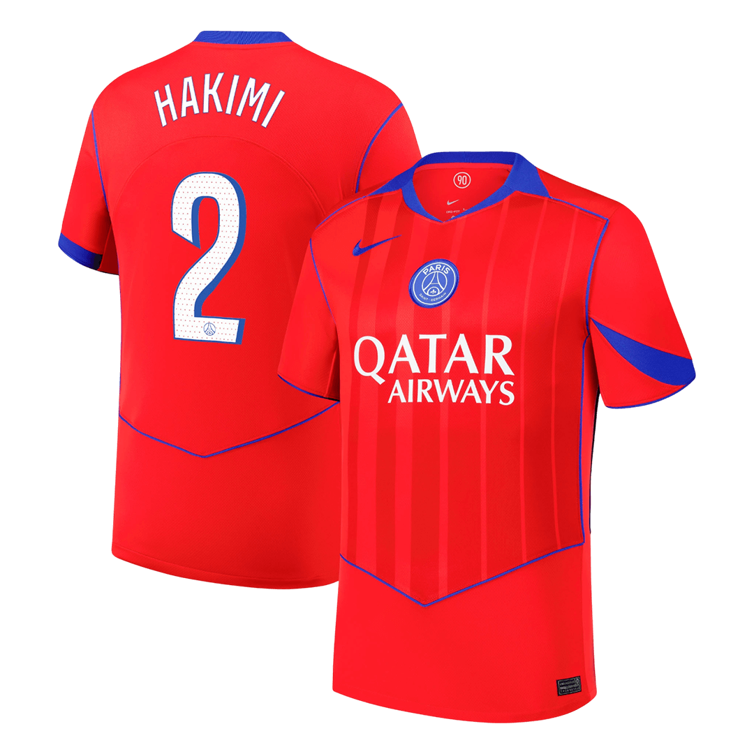 Tricouri Fotbal PSG HAKIMI #2 Treilea 2025/26