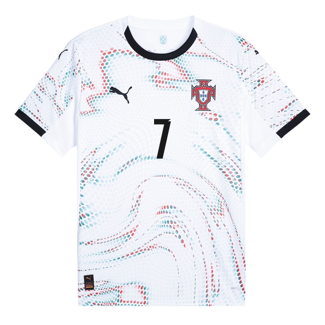 Tricouri Fotbal Portugalia RONALDO #7 Deplasare 2025