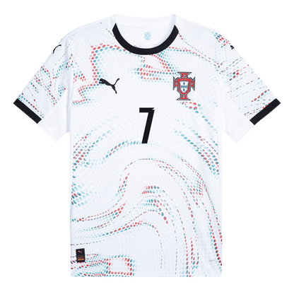Tricouri Fotbal Portugalia RONALDO #7 Deplasare 2025