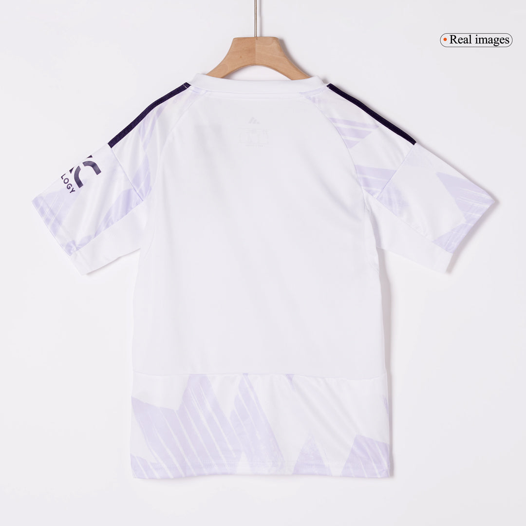 Set Tricouri Fotbal Manchester United Deplasare 2025/26 Pentru Copii