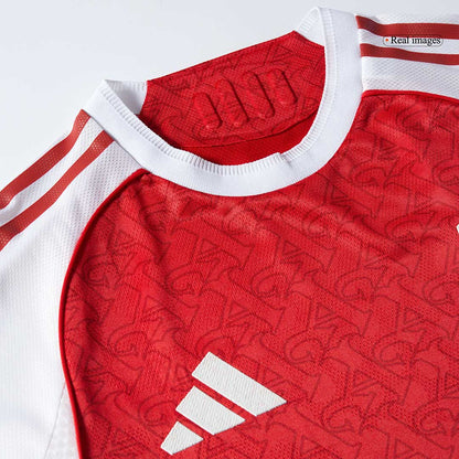 Tricouri Fotbal Arsenal SALIBA #2 Acasă 2025/26 Authentic