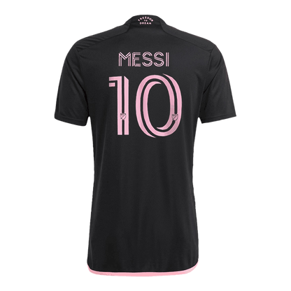 Set Tricouri Fotbal Inter Miami CF MESSI #10 Deplasare 2023 (mărime mare)