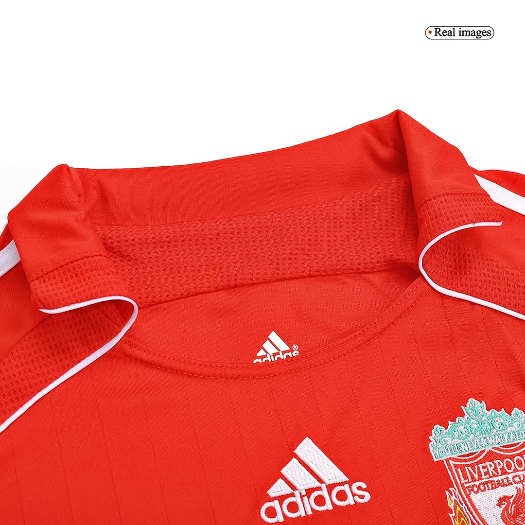Tricouri Fotbal Vintage Liverpool Acasă 2006/07 (mărime mare)