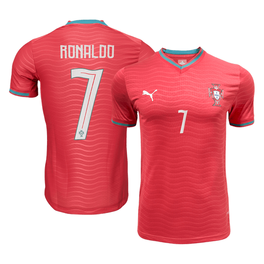 Tricouri Fotbal Portugalia RONALDO #7 Acasă Cupa Mondială 2026 Authentic
