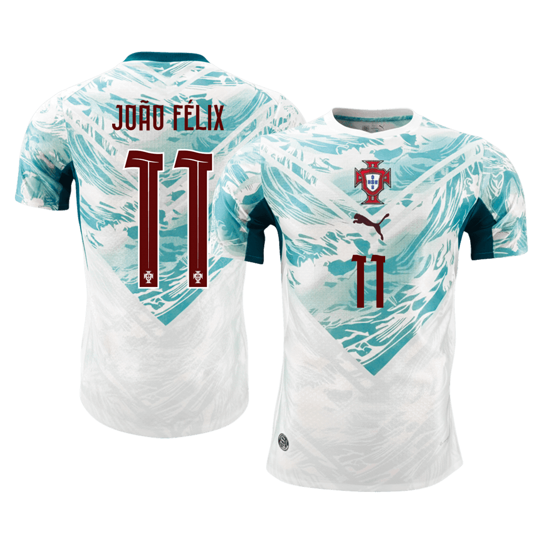 Tricouri Fotbal Portugalia JOÃO FÉLIX #11 Deplasare Cupa Mondială 2026 Authentic