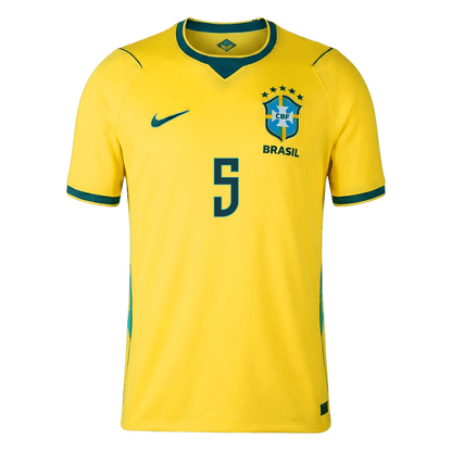 Tricouri Fotbal Brazilia CASEMIRO #5 Acasă Cupa Mondială 2026