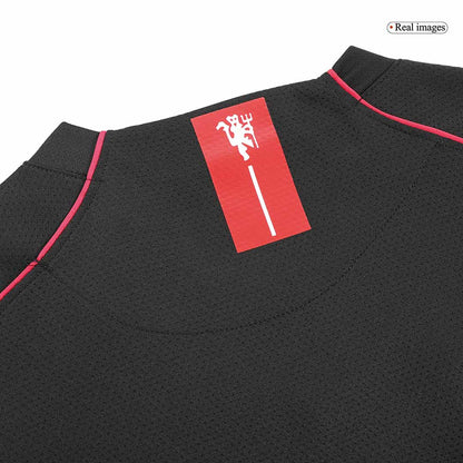 Tricouri Fotbal Vintage Manchester United SCHOLES #18 Deplasare 2007/08 Mânecă Lungă