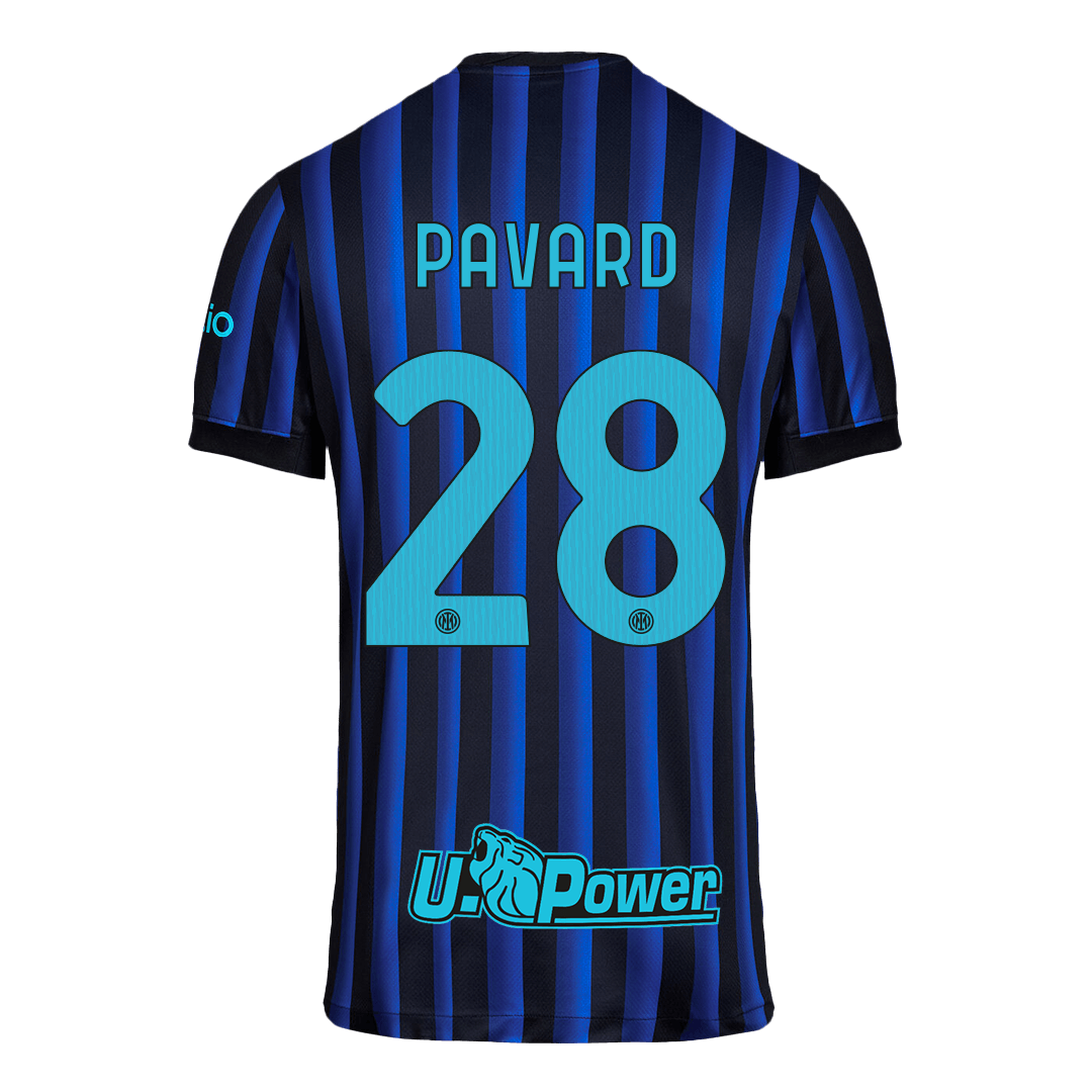Tricouri Fotbal Inter Milano PAVARD #28 Acasă 2025/26