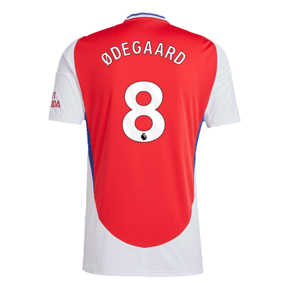 Tricouri Fotbal Arsenal ØDEGAARD #8 Acasă 2024/25 (mărime mare)