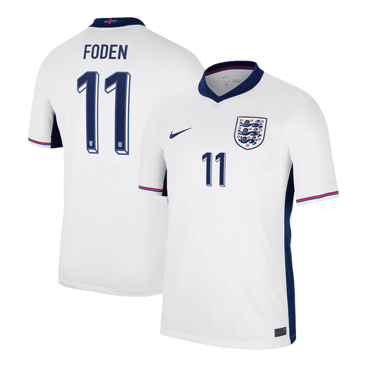 Tricouri Fotbal Anglia FODEN #11 Acasă 2024 - Super (mărime mare)