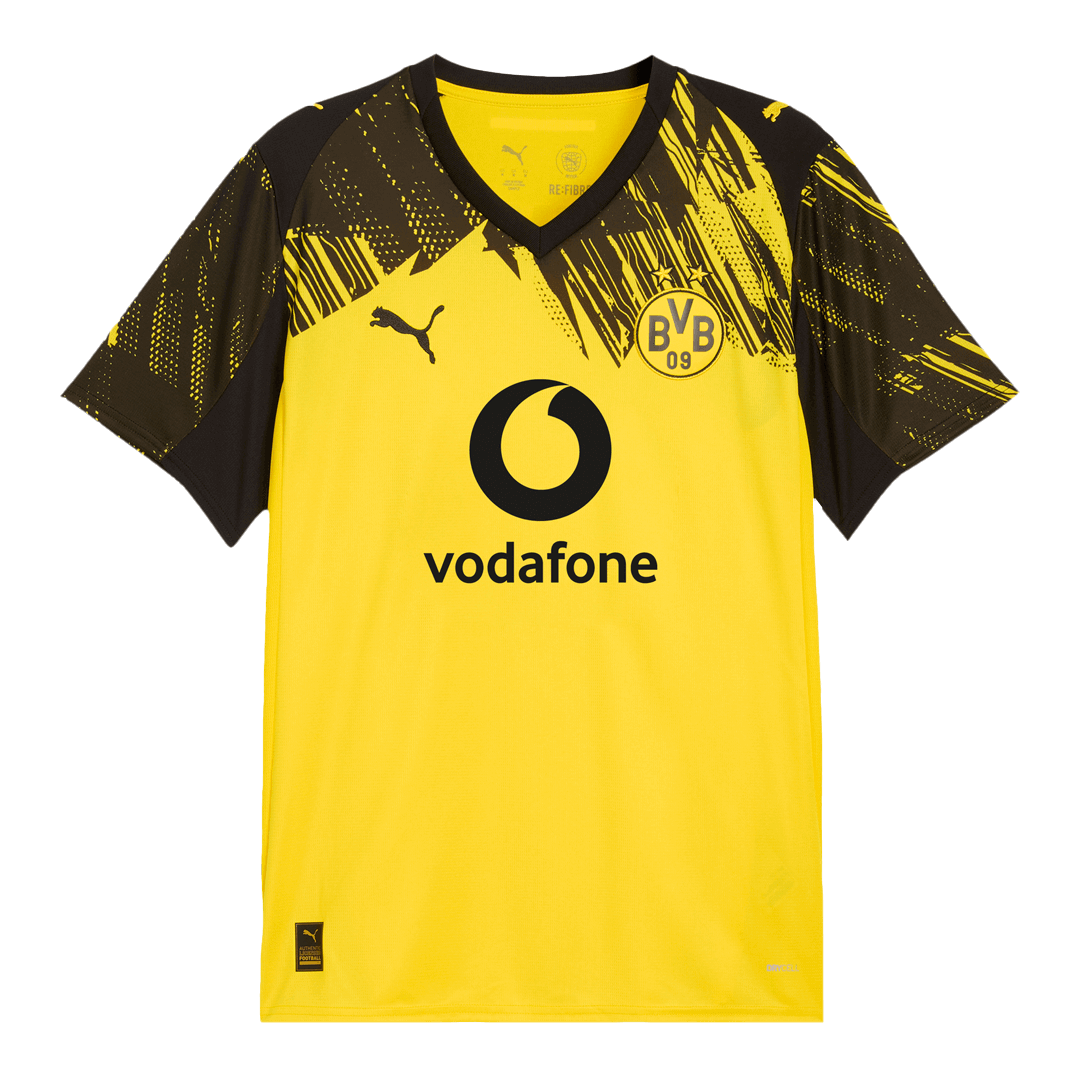 Tricouri Fotbal Borussia Dortmund Acasă 2025/26 (mărime mare)