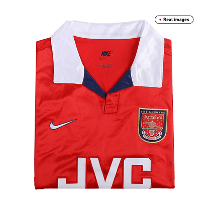 Tricouri Fotbal Vintage Arsenal Acasă 1998/99