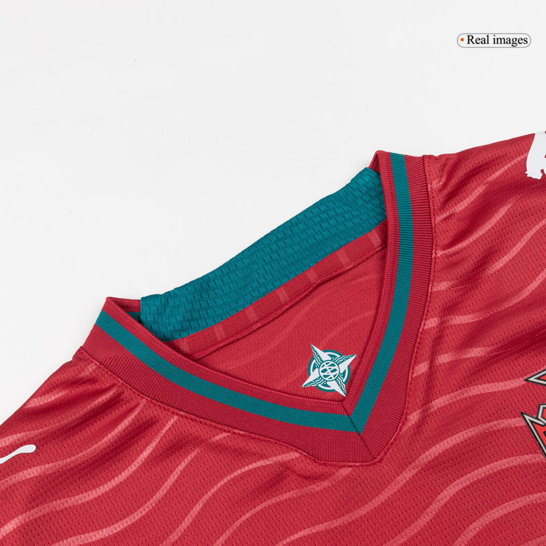 Set Tricouri Fotbal Portugalia B. FERNANDES #8 Acasă Cupa Mondială 2026 Pentru Copii - Super
