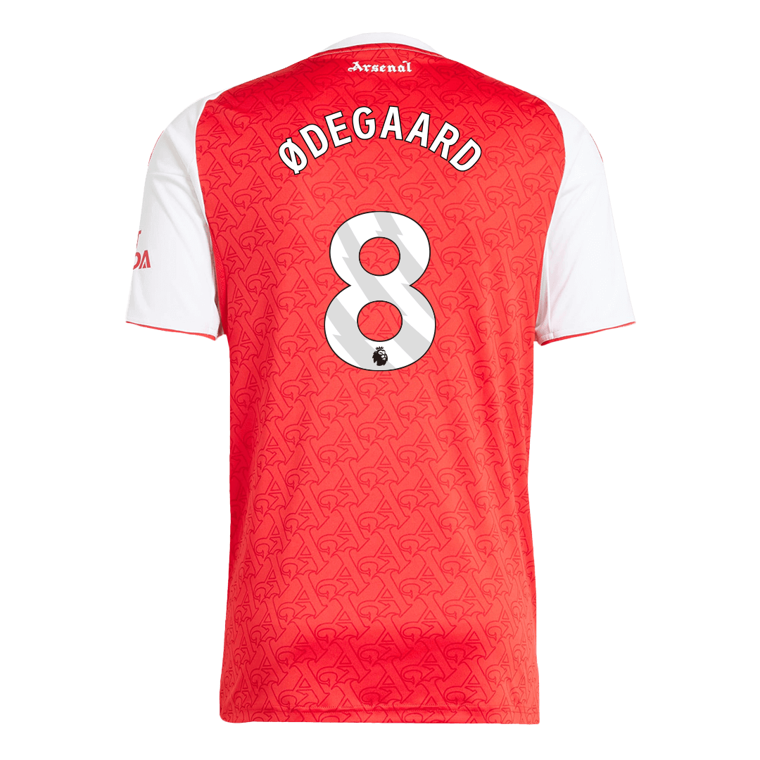 Tricouri Fotbal Arsenal ØDEGAARD #8 Acasă 2025/26 - Premium