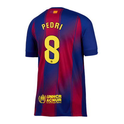 Tricouri Fotbal Barcelona PEDRI #8 Acasă 2025/26