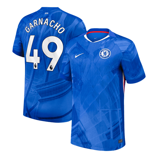 Tricouri Fotbal Chelsea GARNACHO #49 Acasă 2025/26 - Premium