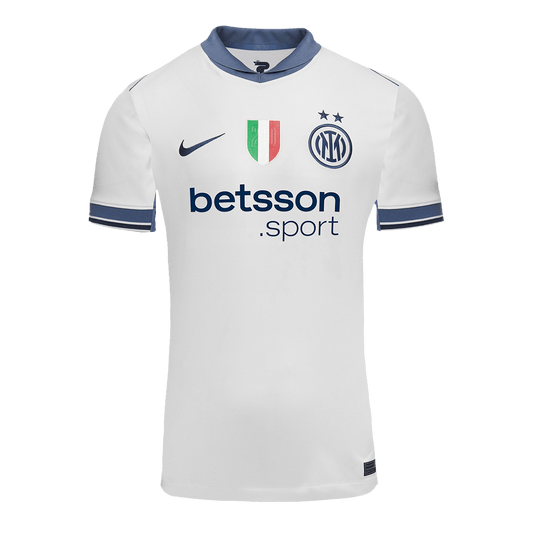 Tricouri Fotbal Inter Milano Deplasare 2024/25 (mărime mare)