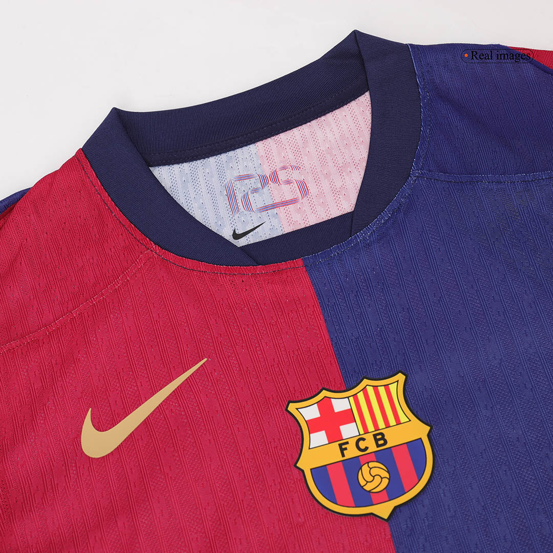 Tricouri Fotbal Barcelona LAMINE YAMAL #19 Acasă 2024/25 (mărime mare)
