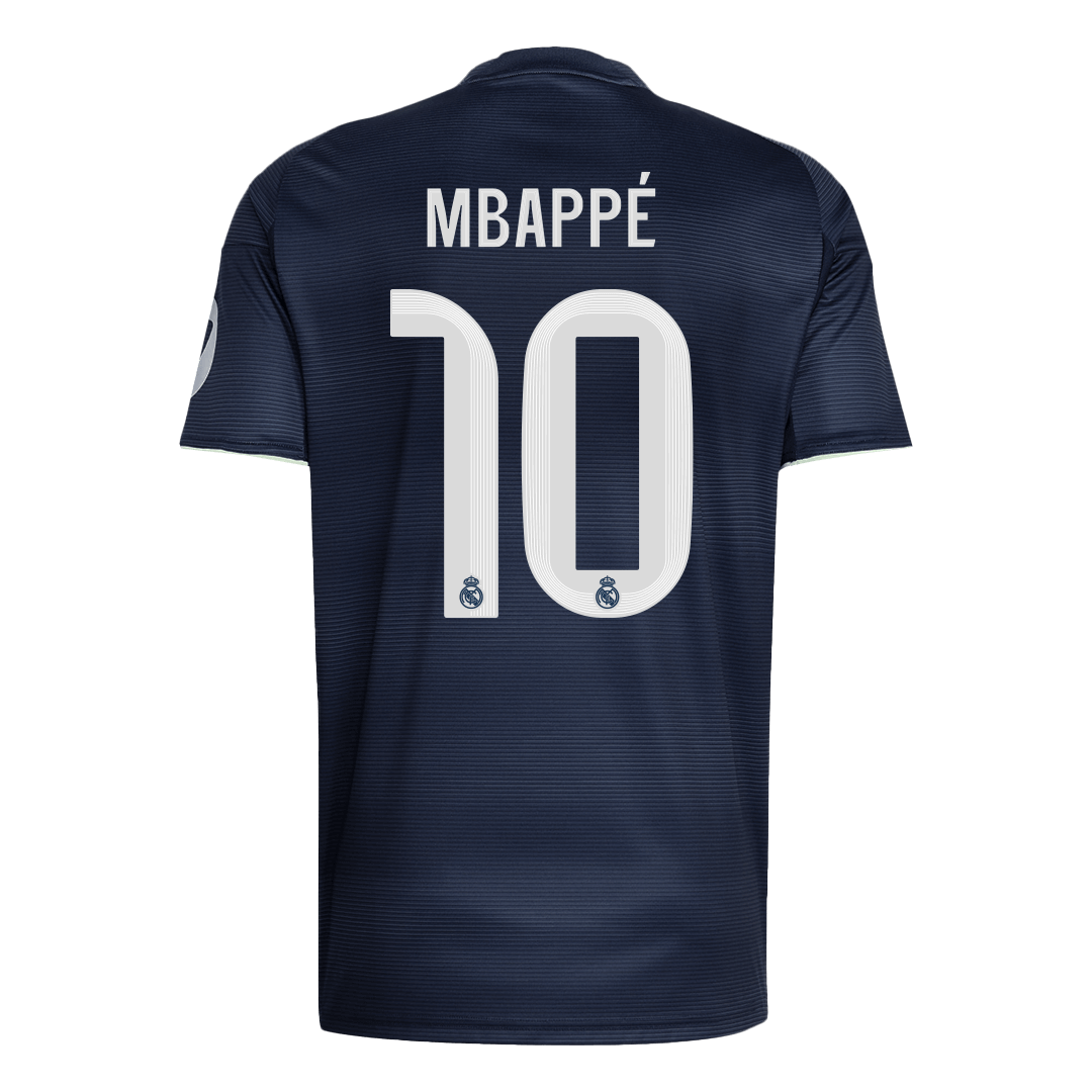 Tricouri Fotbal Real Madrid MBAPPÉ #10 Deplasare 2025/26 (mărime mare)
