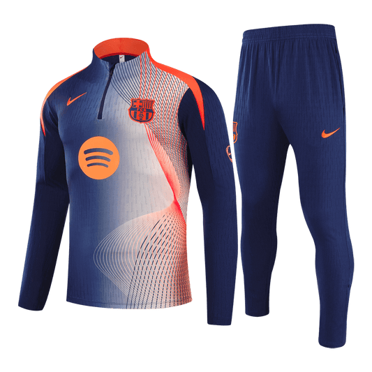 Set Bluză Barcelona 2025/26 Pentru Copii - Black&Orange