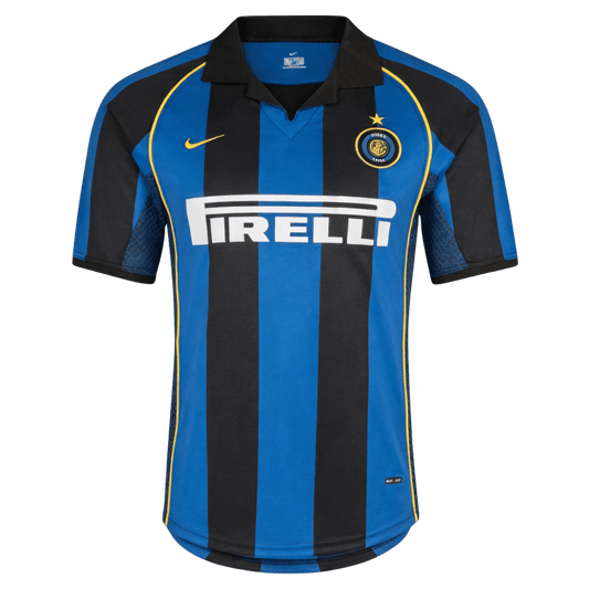 Tricouri Fotbal Vintage Inter Milano Acasă 2001/02