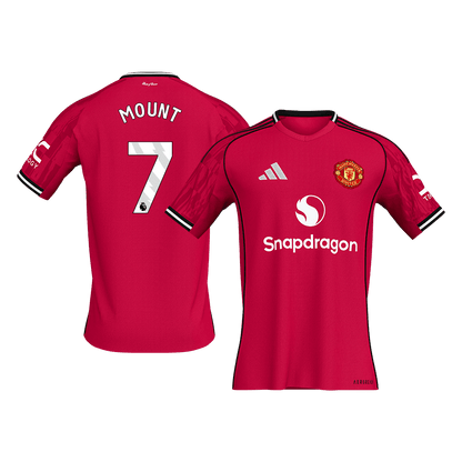 Tricouri Fotbal Manchester United MOUNT 7 Acasă 2025/26 - Premium - TricouriFotbaliști Shop