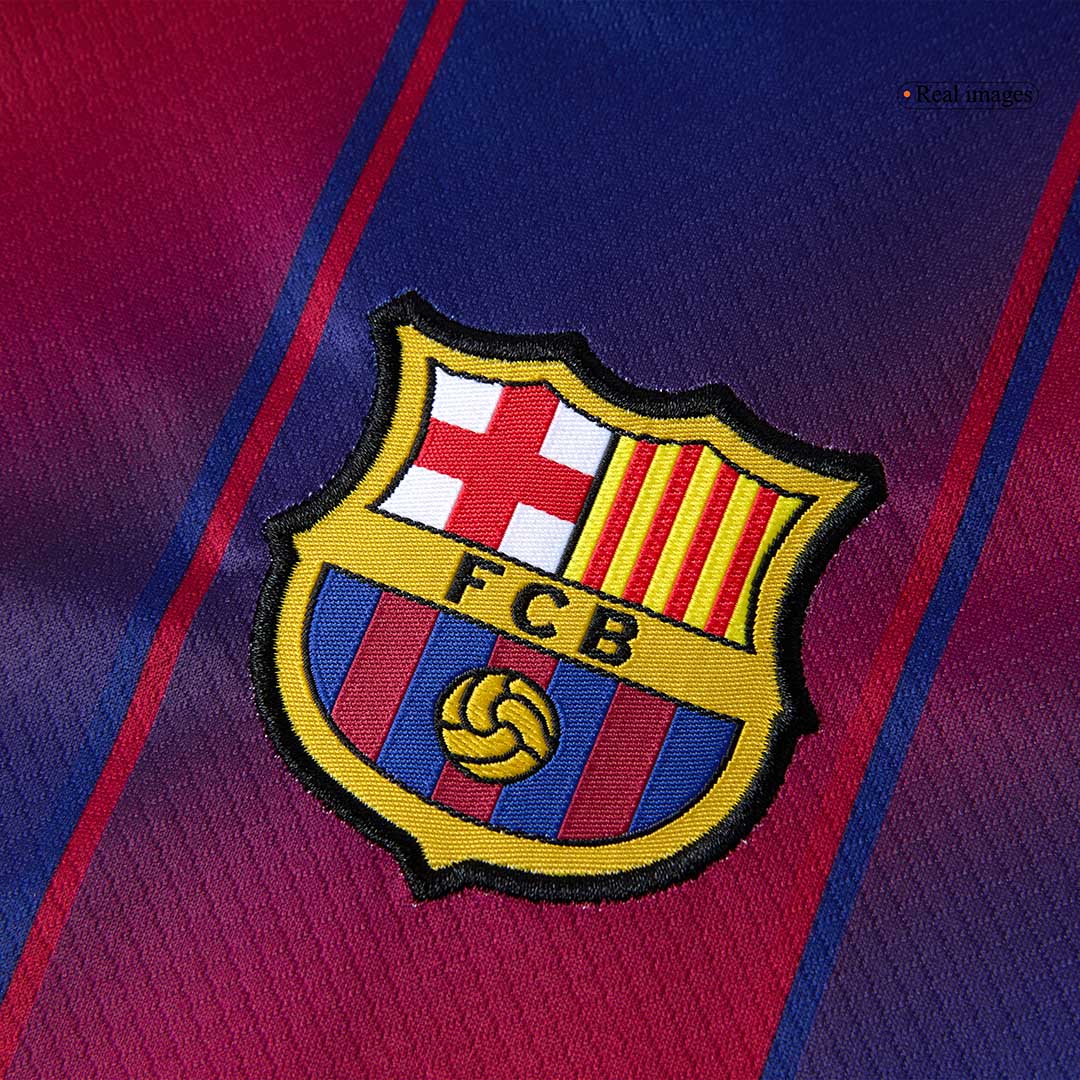 Set Tricouri Fotbal Barcelona Acasă 2025/26 Pentru Copii