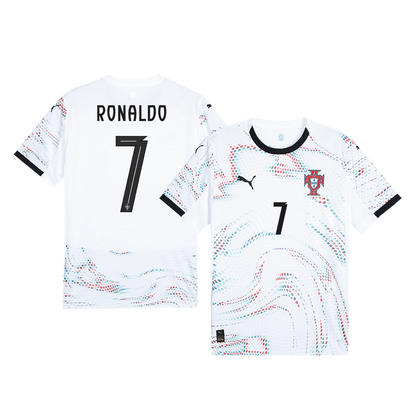 Tricouri Fotbal Portugalia RONALDO #7 Deplasare 2025