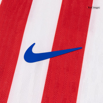 Tricouri Fotbal Atletico Madrid SØRLOTH #9 Acasă 2025/26 Authentic