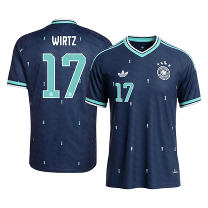 Tricouri Fotbal Germania WIRTZ #17 Deplasare Cupa Mondială 2026