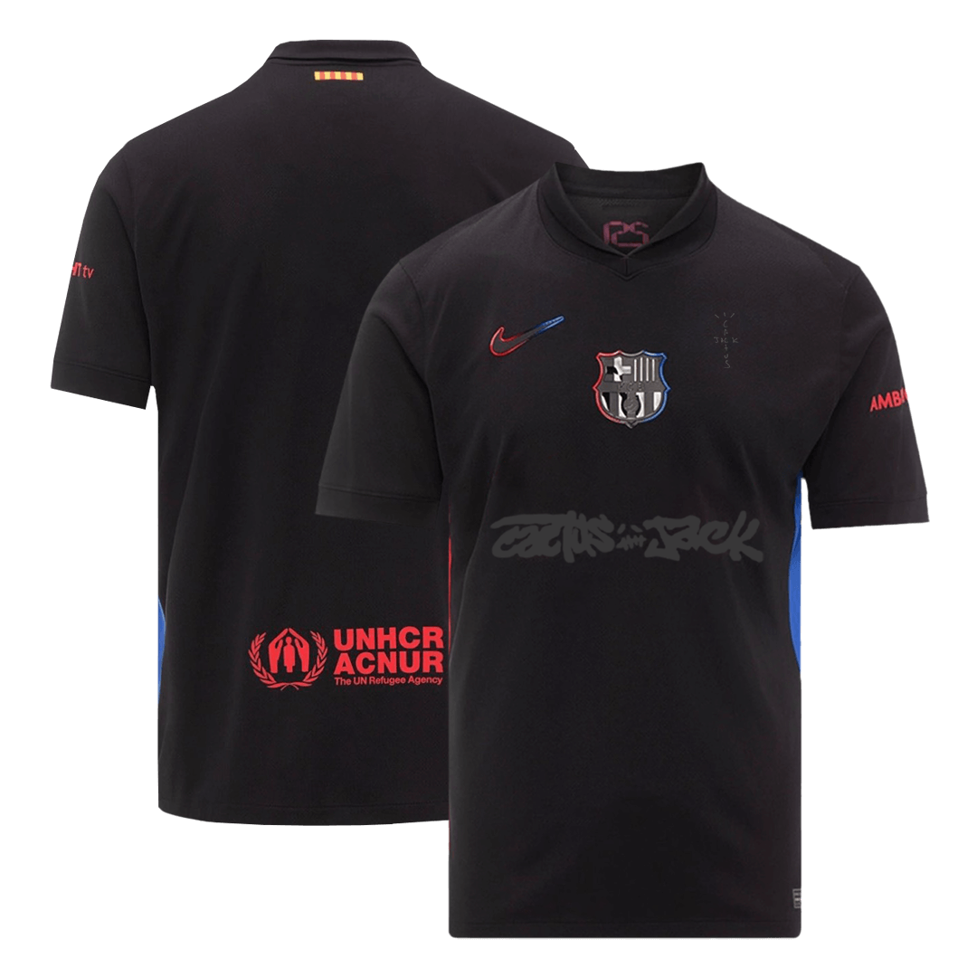 Tricouri Fotbal Barcelona X Travis Scott Deplasare 2024/25