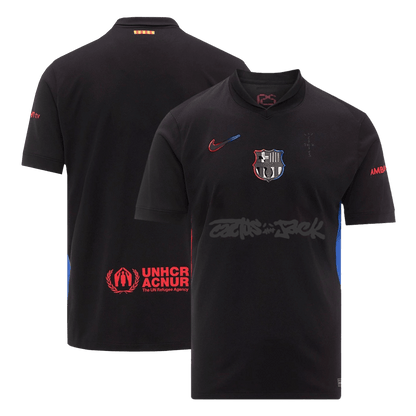 Tricouri Fotbal Barcelona X Travis Scott Deplasare 2024/25