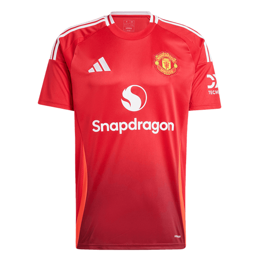 Tricouri Fotbal Manchester United Acasă 2024/25 - Premium (mărime mare)