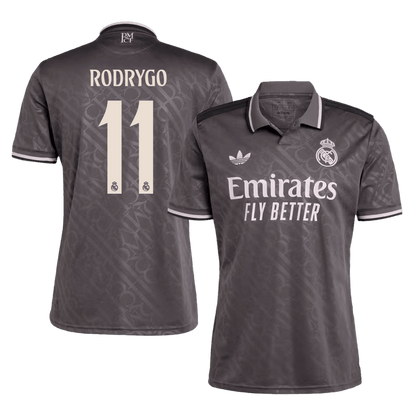 Tricouri Fotbal Real Madrid RODRYGO #11 Treilea 2024/25 - Super