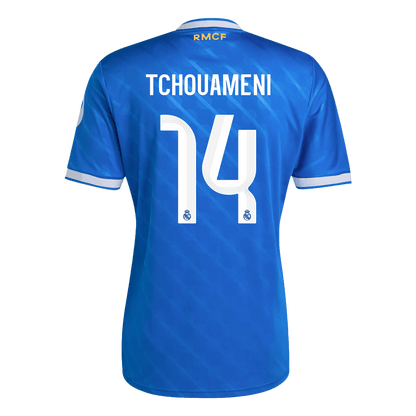 Tricouri Fotbal Real Madrid TCHOUAMENI #14 Treilea 2025/26