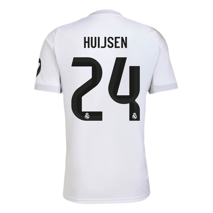 Tricouri Fotbal Real Madrid HUIJSEN #24 Acasă 2025/26 - Premium
