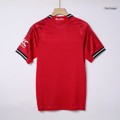 Tricouri Fotbal Manchester United B.FERNANDES #8 Acasă 2025/26 Authentic