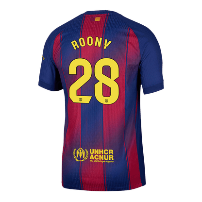 Tricouri Fotbal Barcelona ROONY 28 Acasă 2025/26 Authentic - TricouriFotbaliști Shop