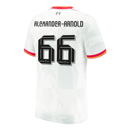 Tricouri Fotbal Liverpool ALEXANDER-ARNOLD #66 Treilea 2024/25 - UCL (mărime mare)