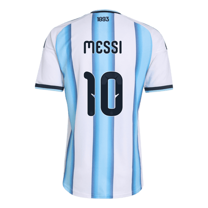 Tricouri Fotbal Argentina MESSI #10 Acasă Cupa Mondială 2026 Authentic