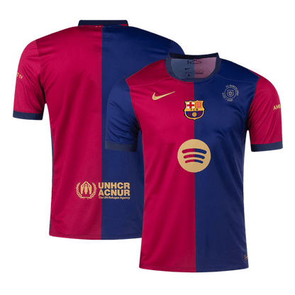 Tricouri Fotbal Barcelona Acasă 2024/25 - 125th Anniversary - Super (mărime mare)
