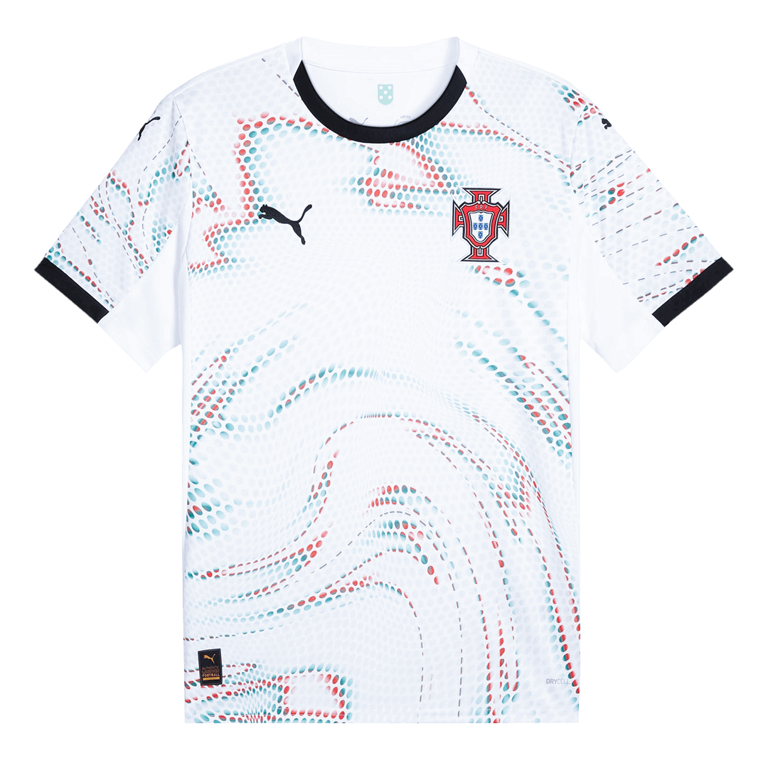 Tricouri Fotbal Portugalia Deplasare 2025 (mărime mare)