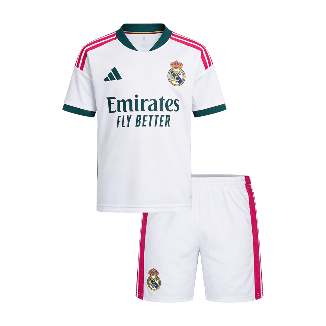 Set Tricouri Fotbal Real Madrid Acasă 2026/27 Pentru Copii