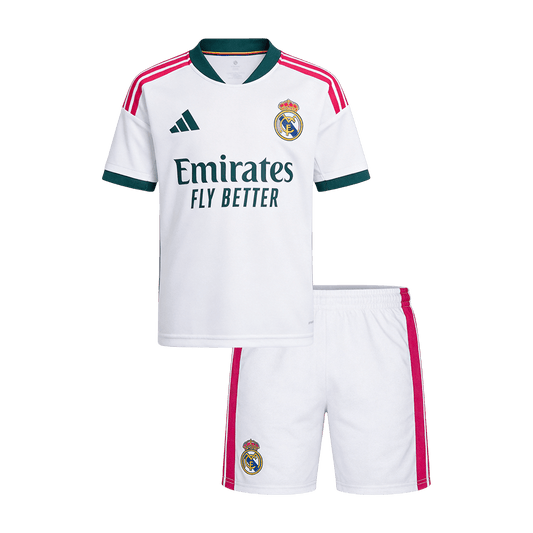 Set Tricouri Fotbal Real Madrid Acasă 2026/27 Pentru Copii