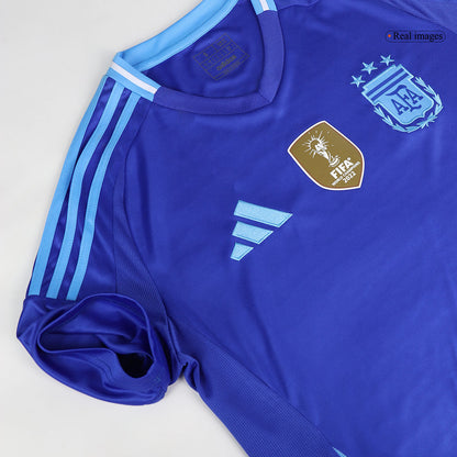 Tricouri Fotbal Argentina MESSI #10 Deplasare 2024 (mărime mare)